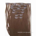 100% Virgin Remy Clips on Hair Extension Clip in Hair Extensions